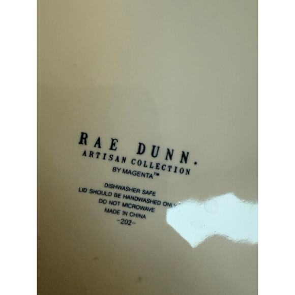 Rae Dunn WOOF dog treat jar - Picture 4 of 4